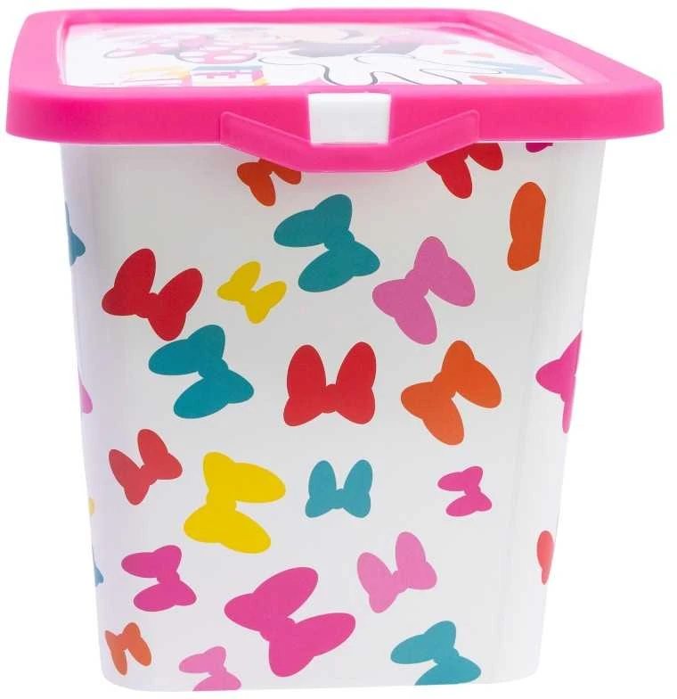 Disney Minnie Edgy Bows plastikinė daiktadėžė 7 l