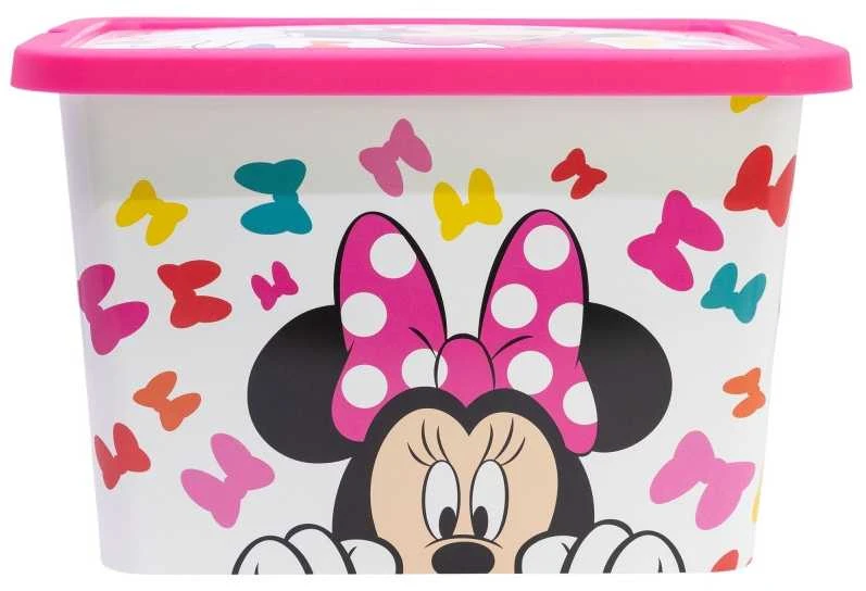Disney Minnie Edgy Bows plastikinė daiktadėžė 7 l