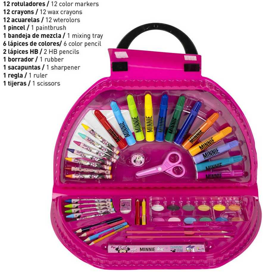 CERDÁ Set de Papetărie Minnie Mouse Lagaminas