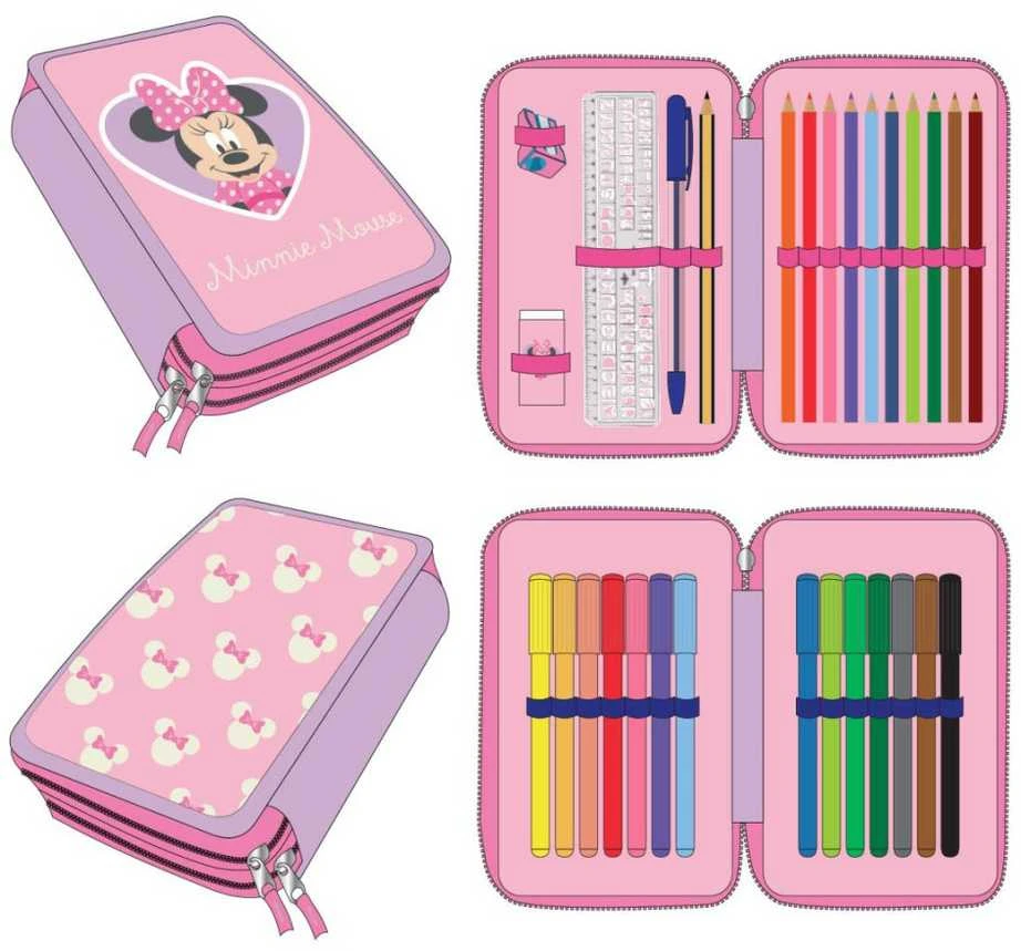 Minnie Mouse CERDÁ Disney Minnie double pencil case