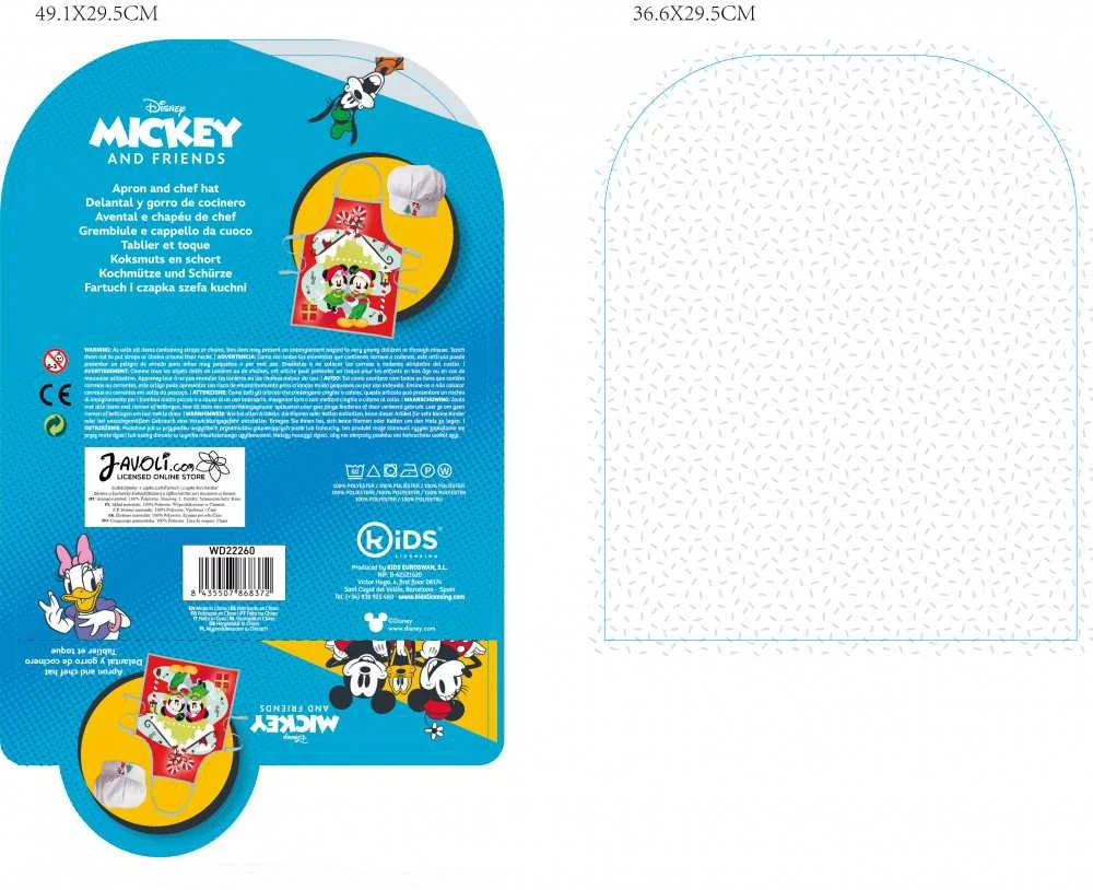 "Disney" Minnie Kid 2 dalių prijuostė