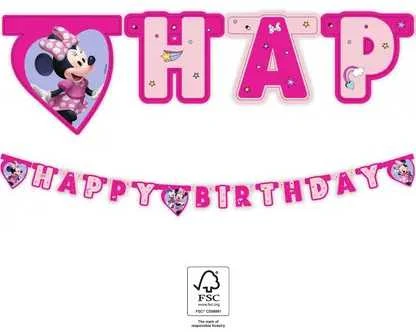 Globos Europe Bv GoDan Garland Minnie Junior su gimtadieniu 200 cm