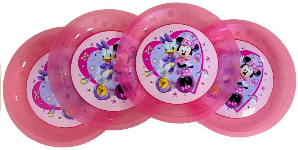 "Disney Minnie" 4 lėkščių rinkinys, 21 cm