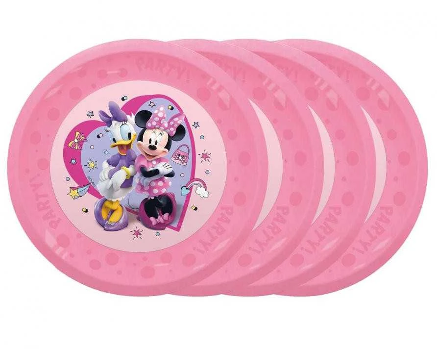 "Disney Minnie" 4 lėkščių rinkinys, 21 cm