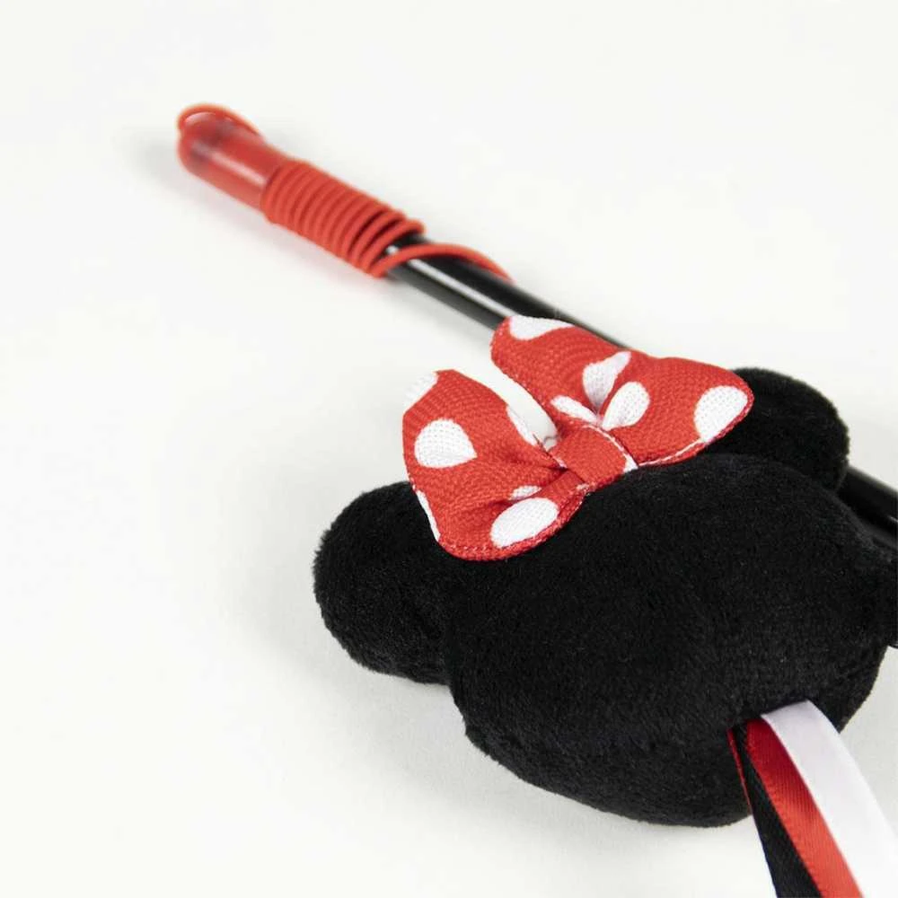 žaislas katėms Minnie Mouse Juoda 100 % poliesteris