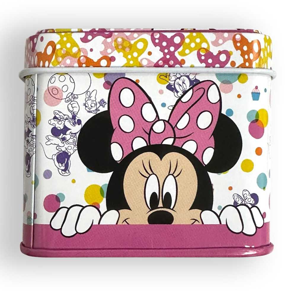 Disney Minnie kaspinėlis su mini metaline dėkute 7,5 cm