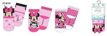 Disney Minnie kūdikiams skirtos kojinytės 6/12 mėnesių