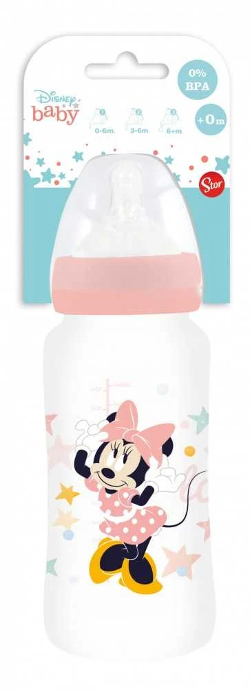 Minnie Mouse Mickey Mouse buteliukas su šiaudų mėlyna spalva