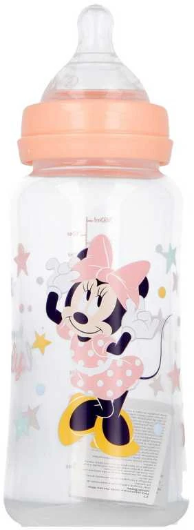 Minnie Mouse Mickey Mouse buteliukas su šiaudų mėlyna spalva