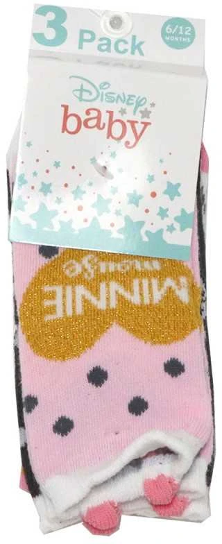 Disney Minnie kūdikių kojinytės 0/6 mėnesių