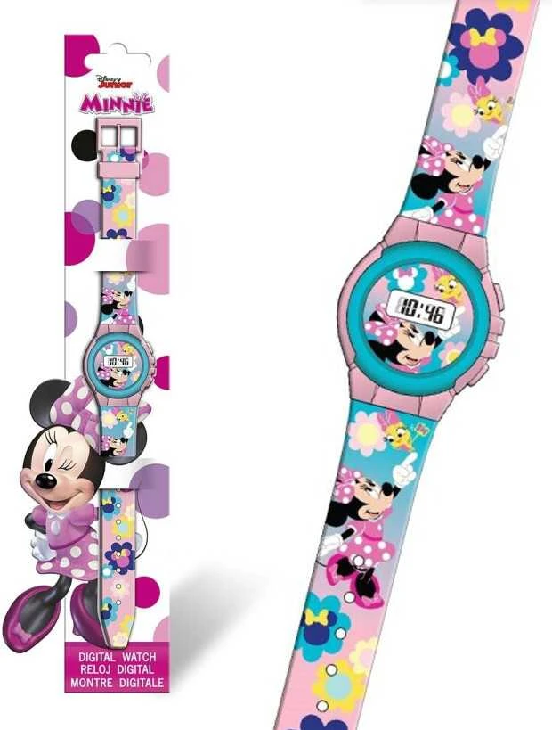 Laikrodis Kids Euroswan Hiszpania Minnie KE02 ECOMN4443 rožinis