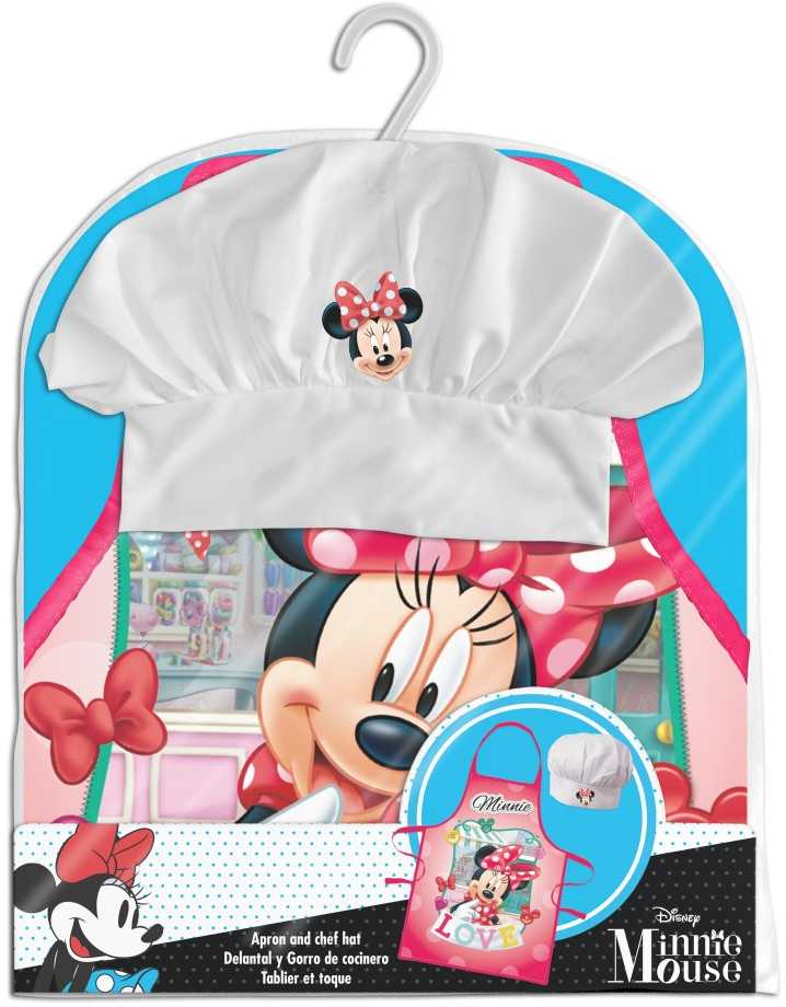 „Disney Minnie Love“ vaikiška prijuostė, dviejų dalių komplektas