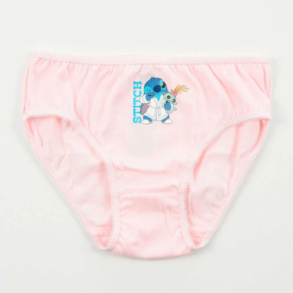 Disney Minnie maudymosi kostiumėliai Disney Lilo ir Stitch, Žvaigždė šuniukui, vaikiški apatiniai, kelnaitės, 3 vnt. pakuotėje, 5-6 metų amžiaus / 110-116 cm