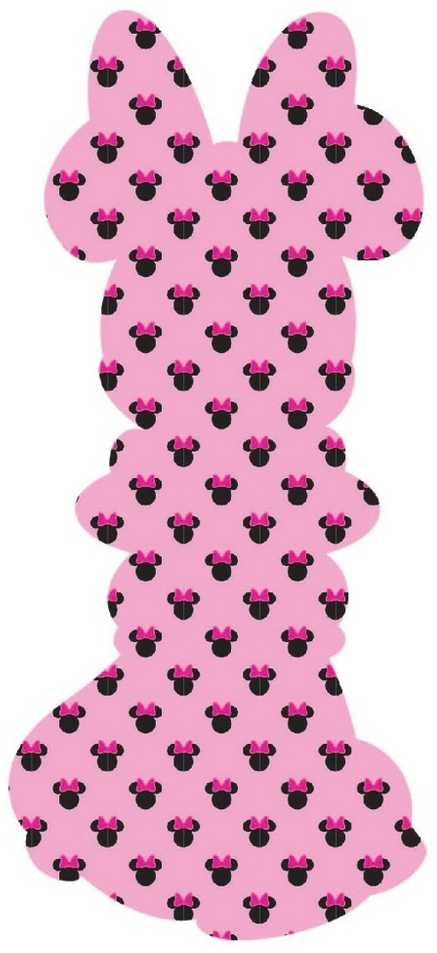 Disney Minnie Meek 3D dekoratyvinė pagalvėlė 30 cm