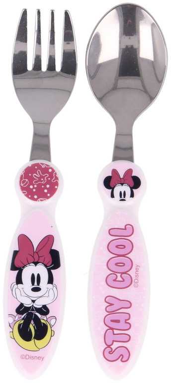 „Disney Minnie“ metalinių stalo įrankių rinkinys – 2 dalys