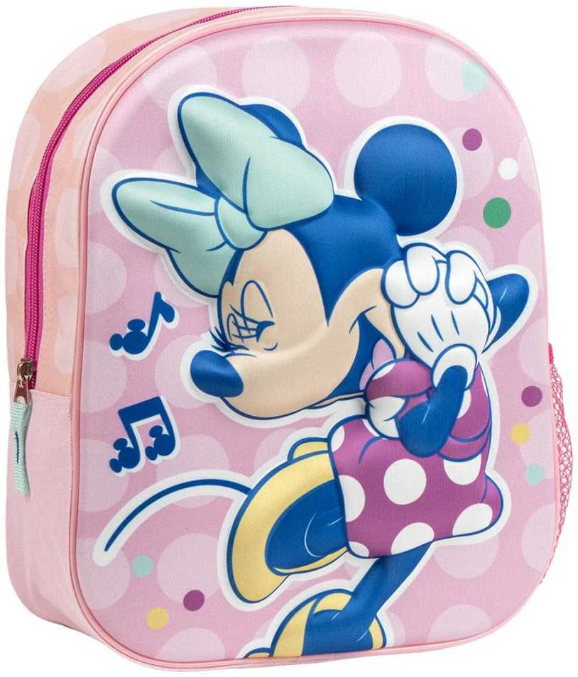 CERDÁ 3D mokyklinis krepšys Minnie Mouse Rožinė 25,0 x 31,0 x 10,0 cm