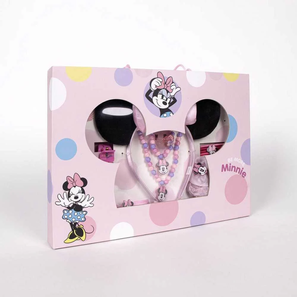 „Disney Minnie“ papuošalų ir plaukų aksesuarų rinkinys