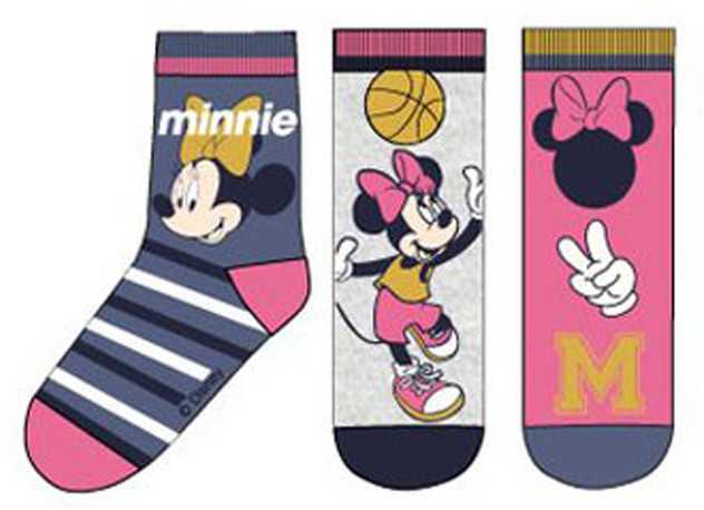 Disney Minnie Play vaikiškos kojinės 23/26