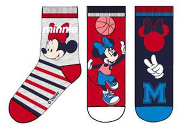 Disney Minnie Play vaikiškos kojinės 27/30