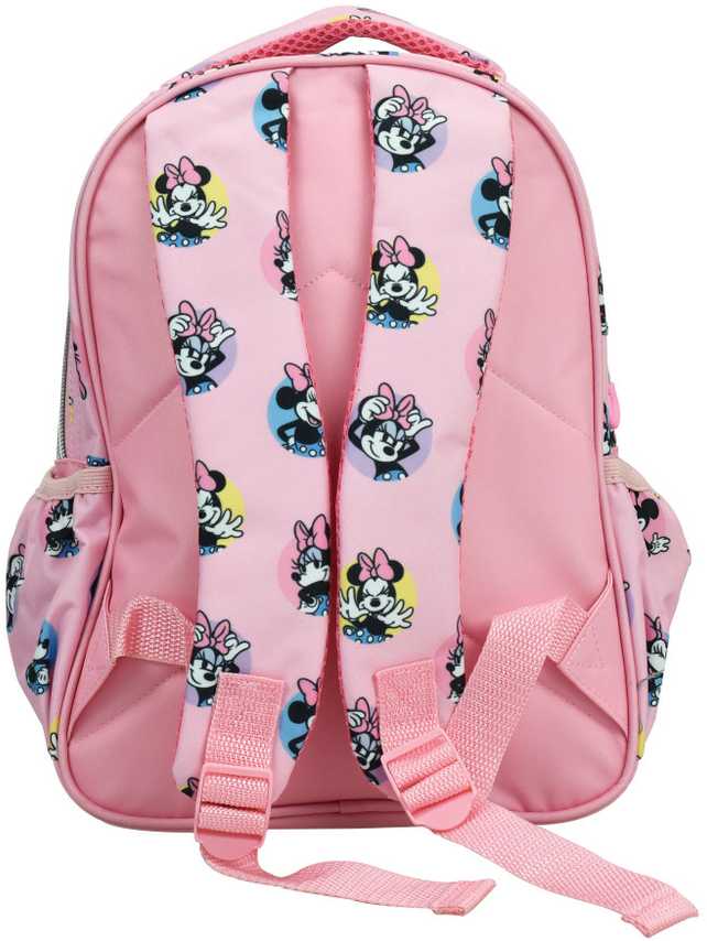 Pink Disney Minnie Pretty in Rožinė kuprinė, krepšys 31 cm