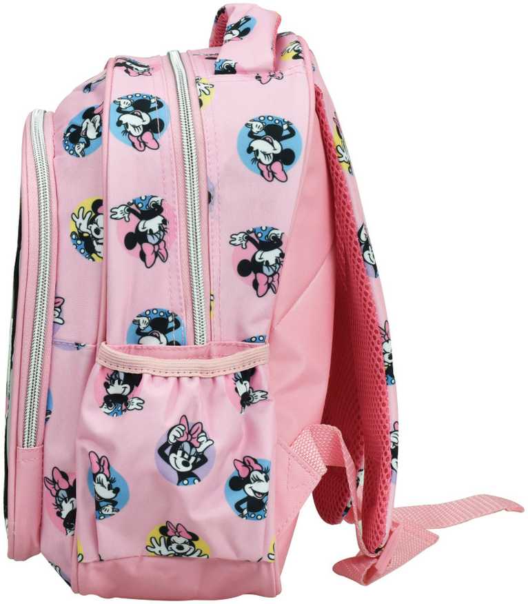 Pink Disney Minnie Pretty in Rožinė kuprinė, krepšys 31 cm