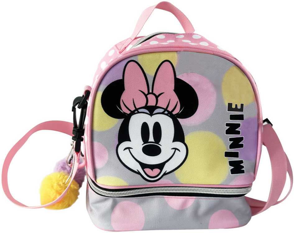 Pink Disney Minnie Pretty in Rožinė termo pietų krepšys 21 cm