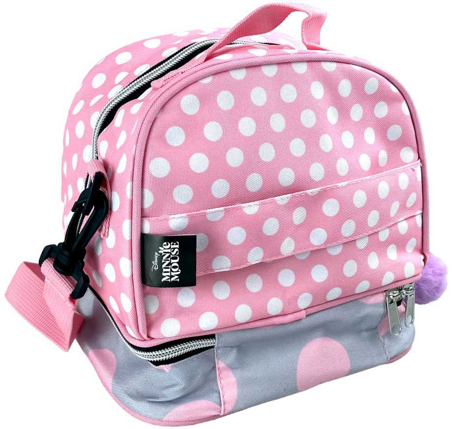 Pink Disney Minnie Pretty in Rožinė termo pietų krepšys 21 cm