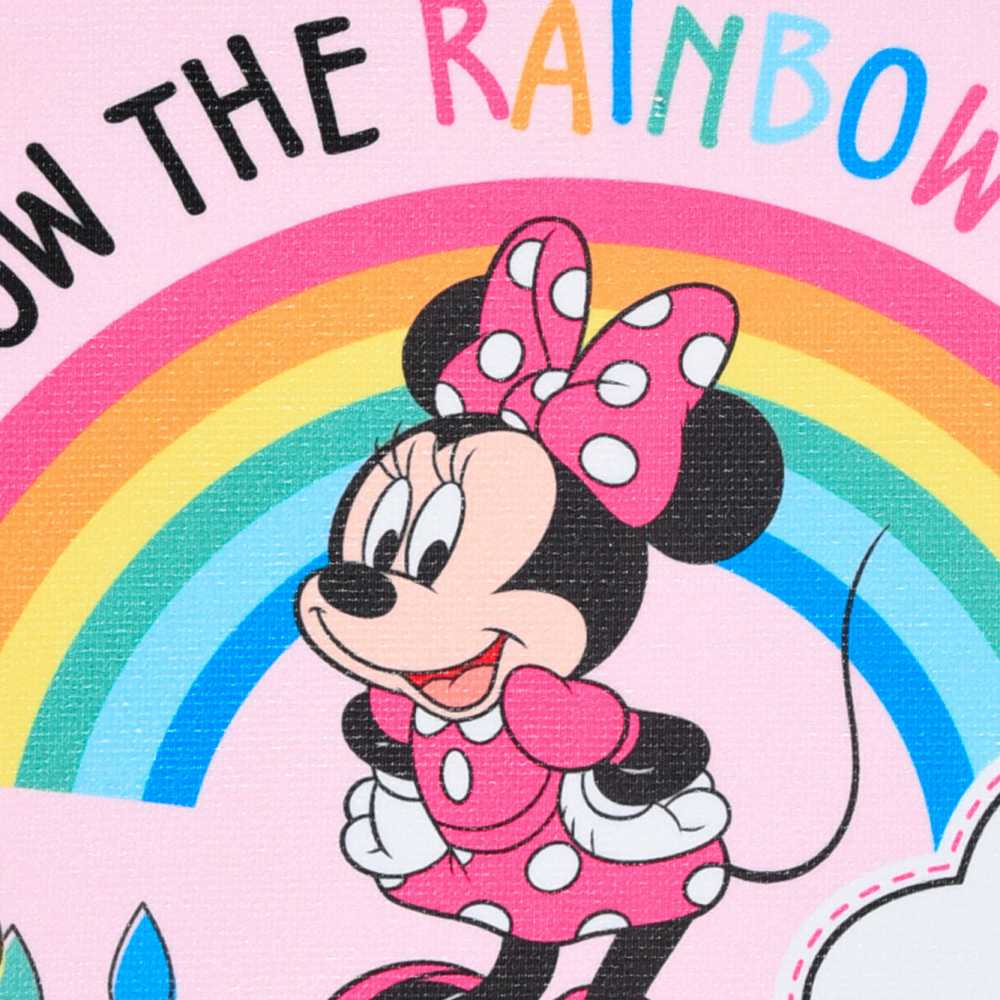 Disney Minnie Rainbow rankšluostis, veido rankšluostis, 40x30 cm