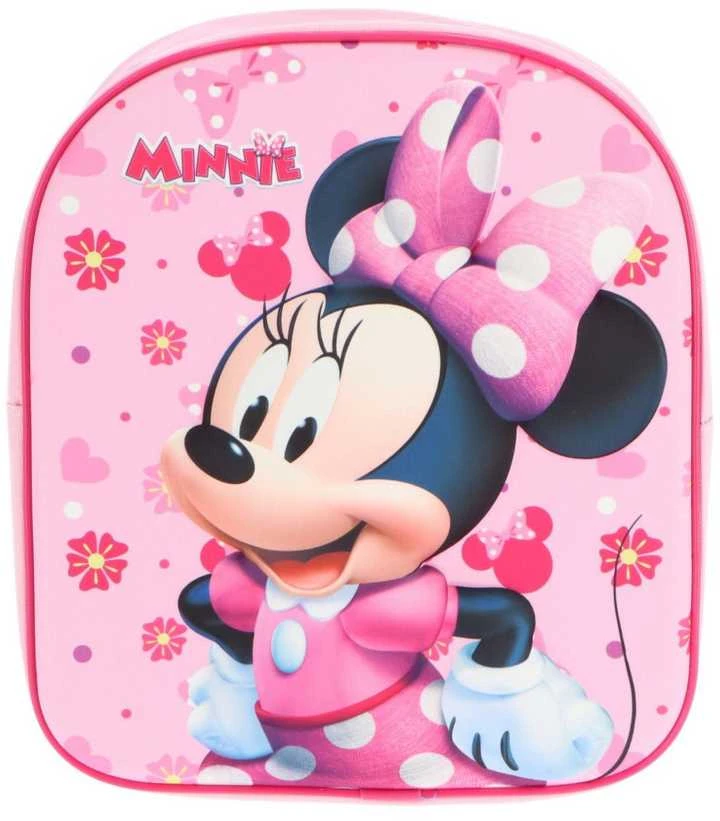 Pink Disney Minnie Rožinė Paradise 3D kuprinė, krepšys 30 cm