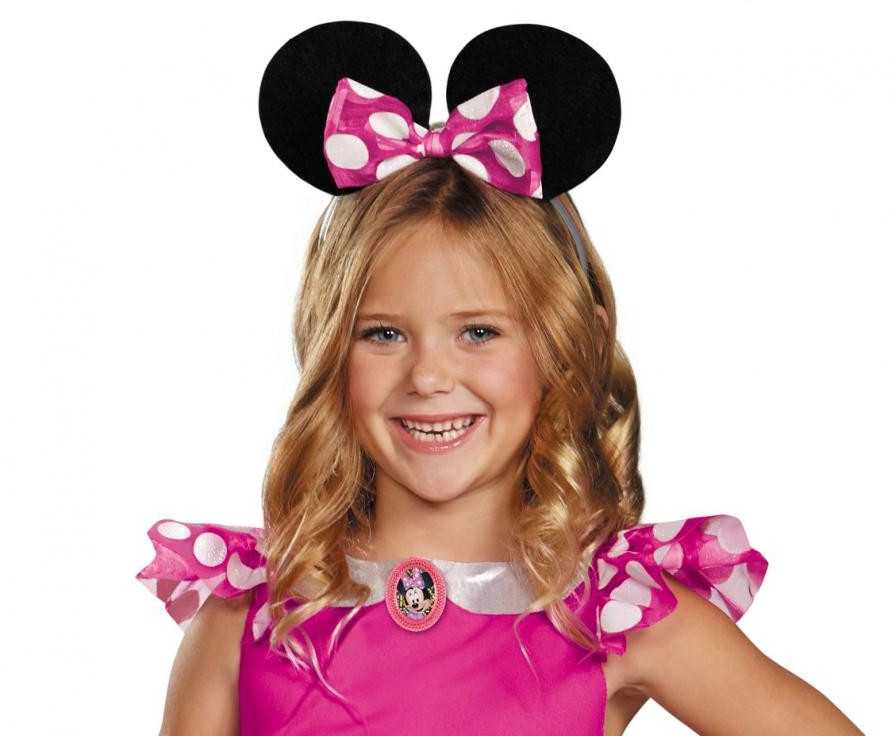 GoDan Disney karnavalinis kostiumas mergaitėms Minnie Mouse puošni suknelė 110-122 cm (5-6 metai)