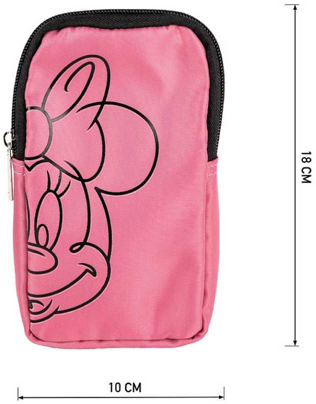 Mobiliojo telefono dėklas Minnie Mouse Rožinė (10,5 x 18 x 1 cm)