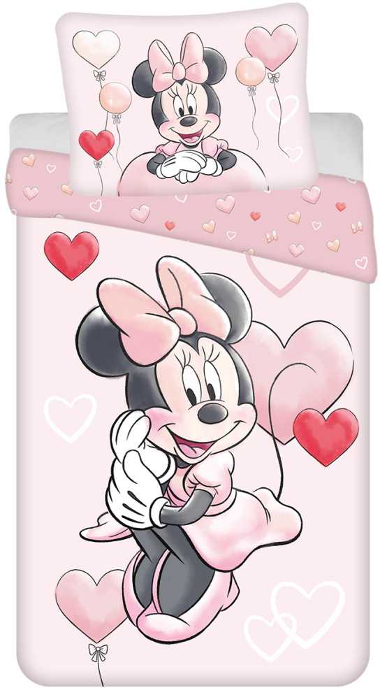 Patalynė bawełniana 140x200 Minnie Balloon 02 poszewka 70x90