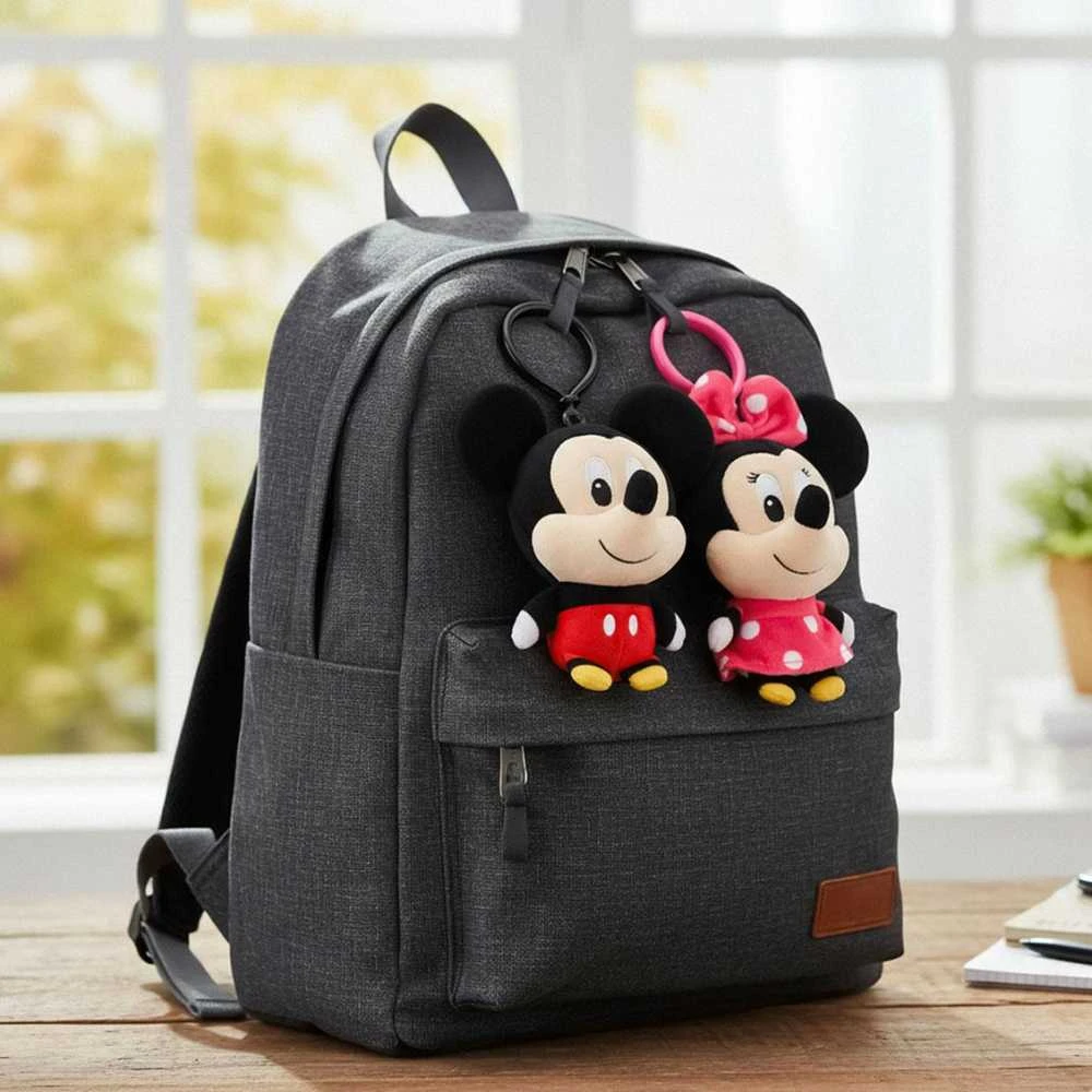 „Disney Minnie Smile“ 3D pliušinė figūrėlė su pakabuku, krepšio pakabukas 13 cm