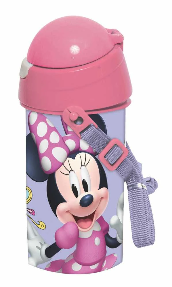 Gertuvė su Šiaudeliu Minnie Mouse, 500ml