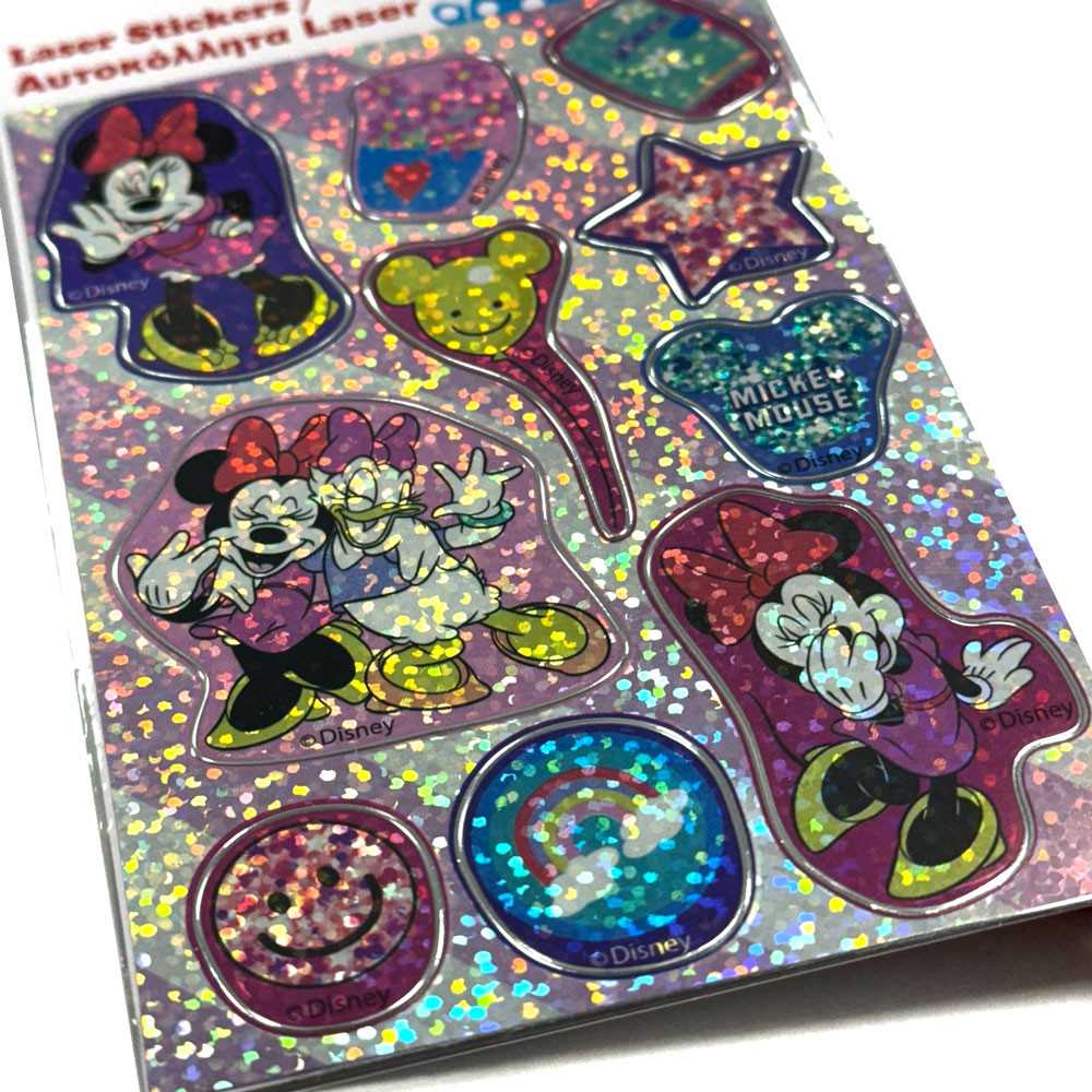 „Disney Minnie Smiles“ holografinių lipdukų rinkinys