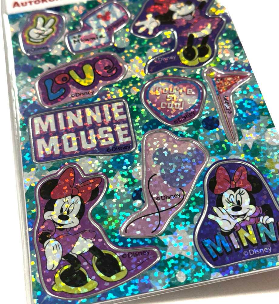 „Disney Minnie Smiles“ holografinių lipdukų rinkinys