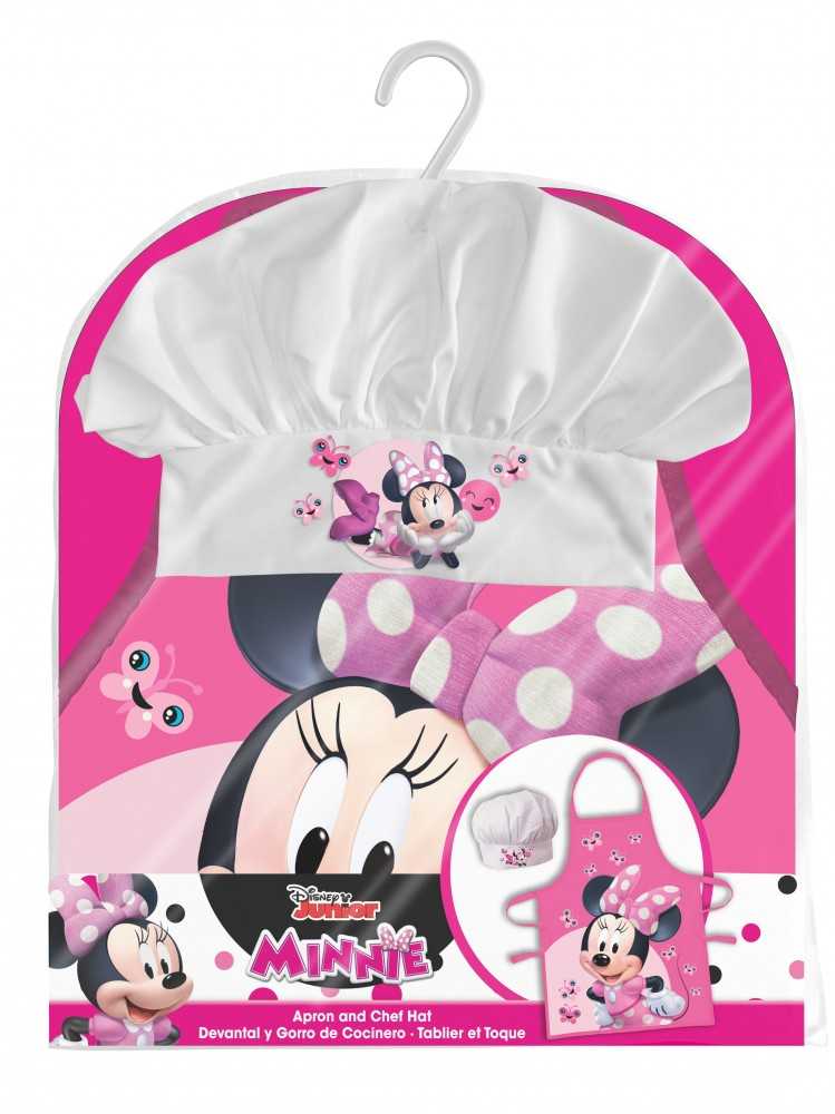 Disney Minnie Sparkling Eyes vaikiška prijuostė, dviejų dalių, komplektas