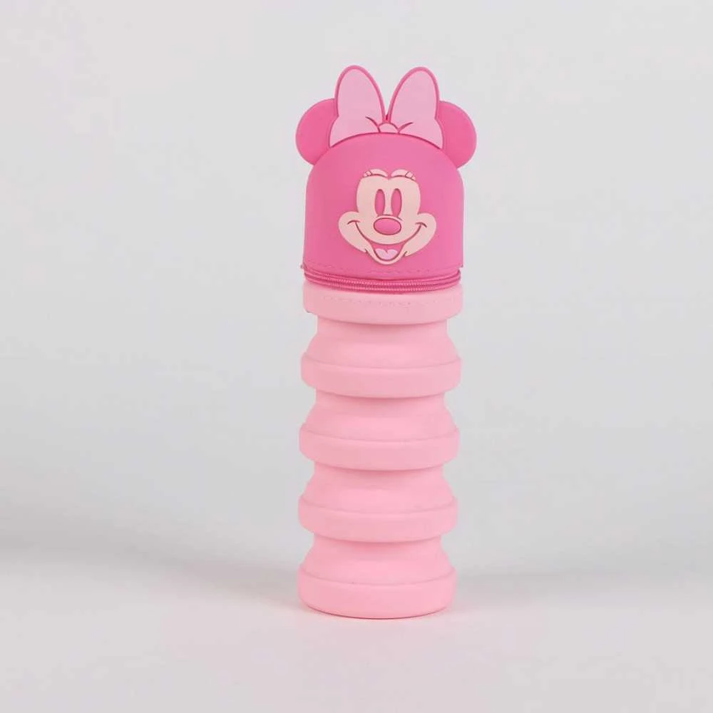 Disney Minnie šviesiai rožinis 3D pieštukų dėklas 20 cm
