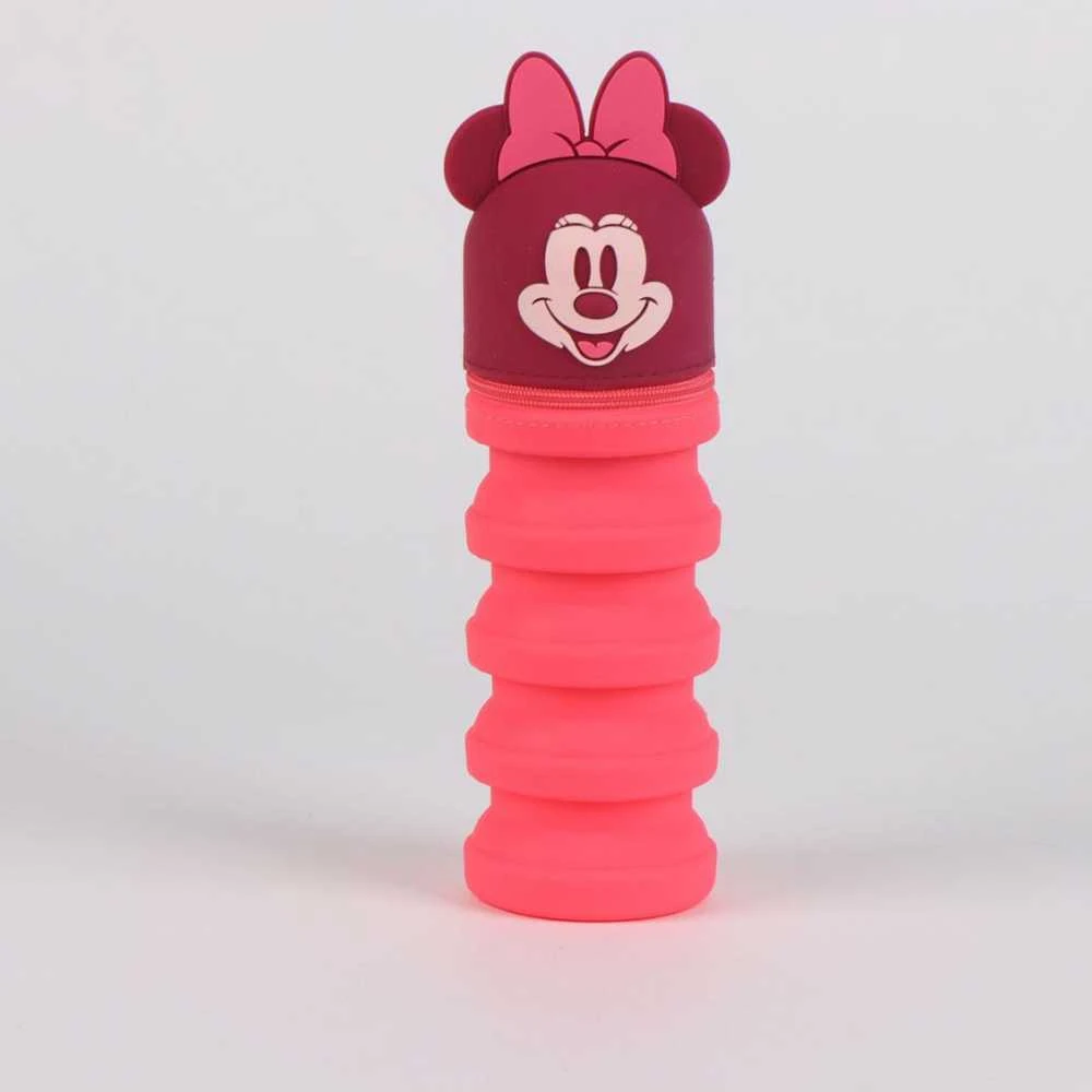 Disney Minnie tamsiai raudonas 3D pieštukų dėklas 20 cm