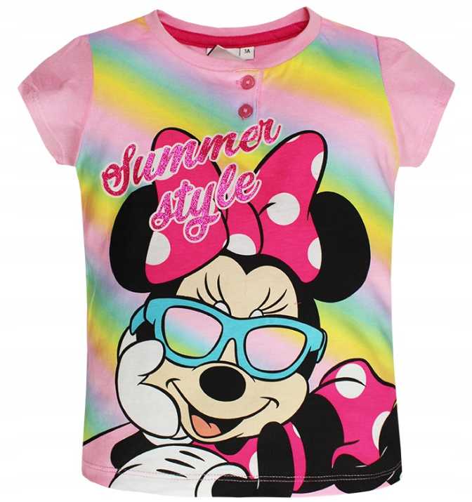 Disney Minnie vaikiška trumpa pižama dovanų dėžutėje 7 metai