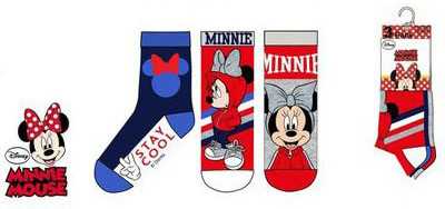 Disney Minnie vaikiškos kojinės 27/30