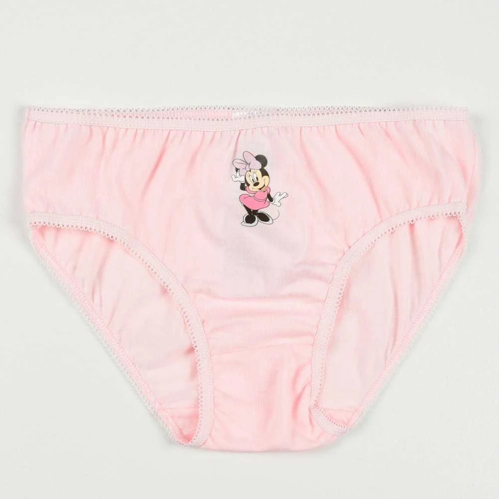 Disney Minnie Violetinė Dots vaikiški apatiniai, kelnaitės, 3 vnt. pakuotėje 6-8 metų / 116-128 cm
