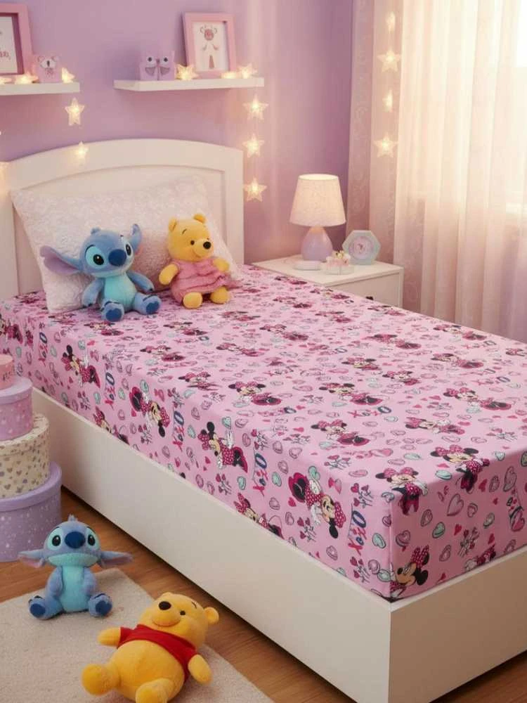 Disney Minnie XoXo paklodė su guma 90x200 cm