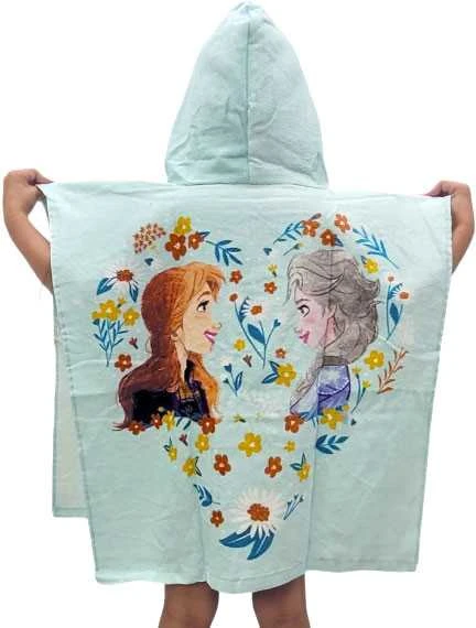 Disney paplūdimio rankšluostis su ponču (60x120 cm)
