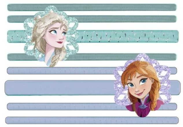 „Disney“ plaukų segtukų rinkinys, 8 dalys