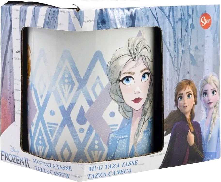 „Disney“ porcelianinis puodelis „Frozen Elements“, 325 ml, dovanų dėžutėje
