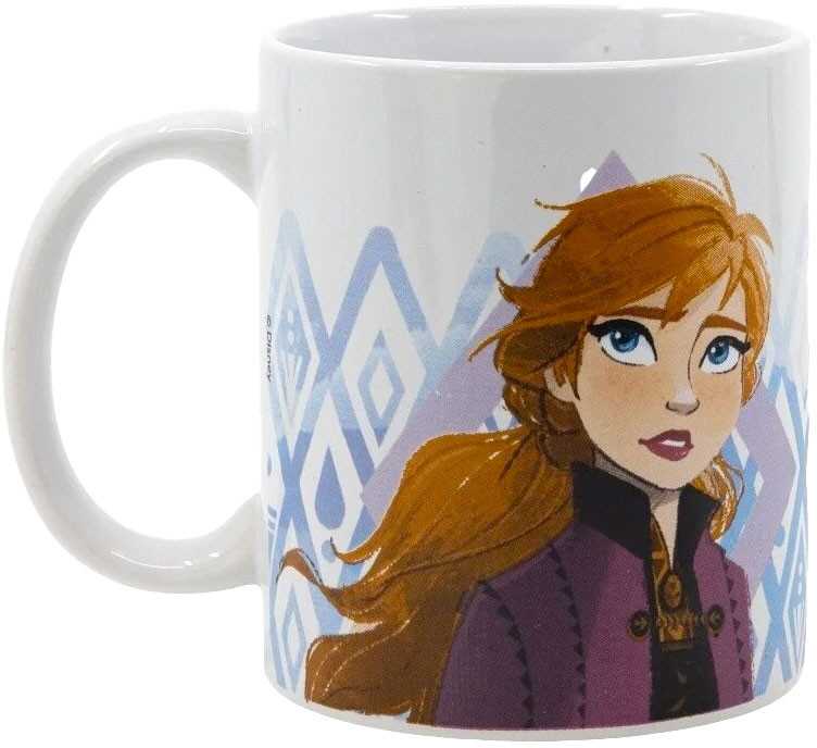 „Disney“ porcelianinis puodelis „Frozen Elements“, 325 ml, dovanų dėžutėje