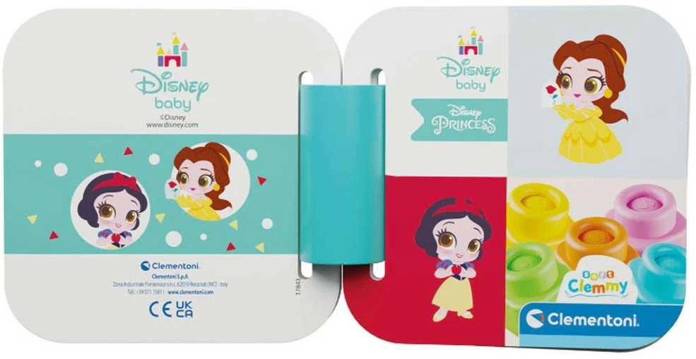 Clementoni kaladėlės Soft Clemmy su Knygute "Disney Princess"