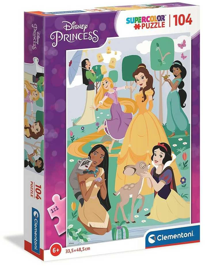 Clementoni Dėlionė 104 vnt. - Disney princesės