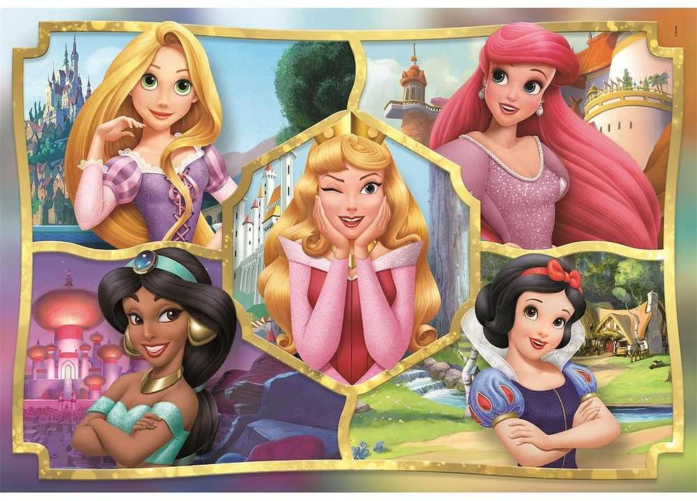 Clementoni Dėlionė 104 vnt. - Princesės